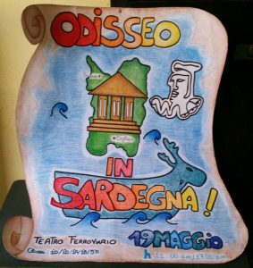 Odisseo in Sardegna 1 manifesto